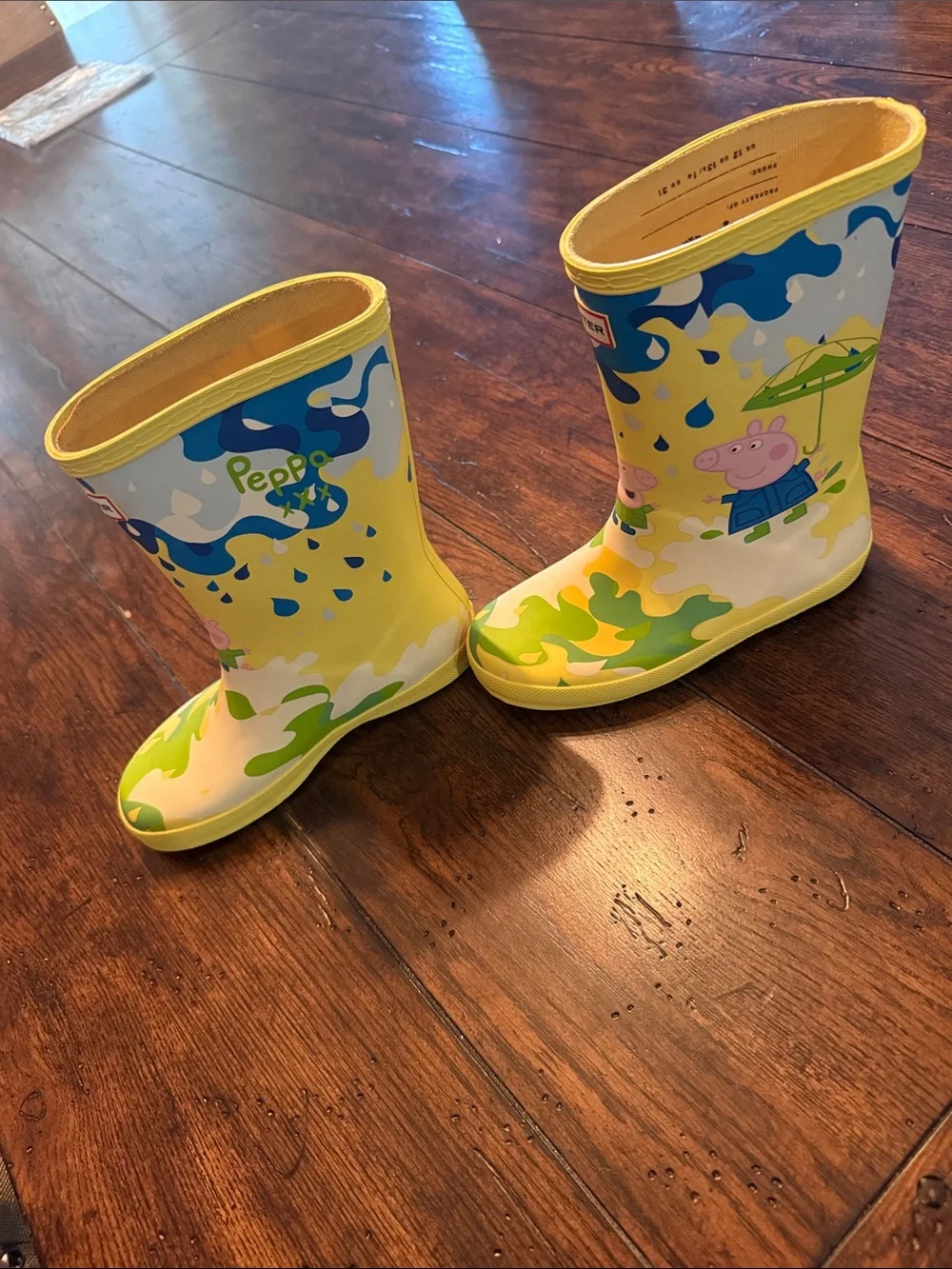 Hunter X Peppa Pig Kids Rain Boots - Kids 13
